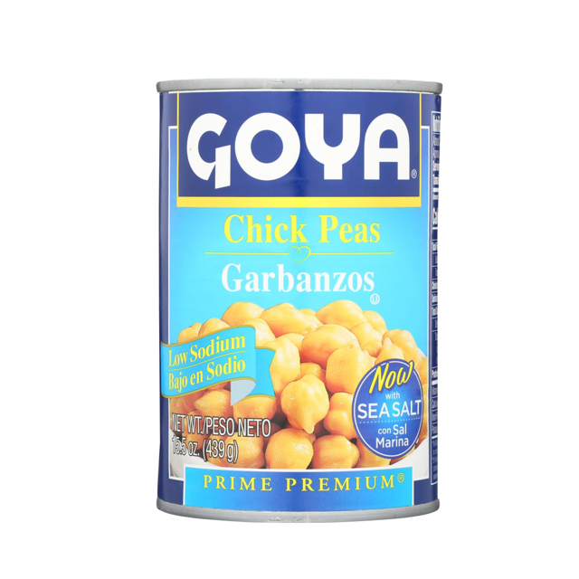 Garbanzos Bajo en Sodio