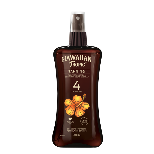 Hawaiian Tropic Tanning FPS 4