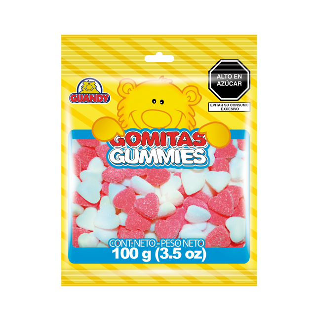 Gomitas Guandy Corazones