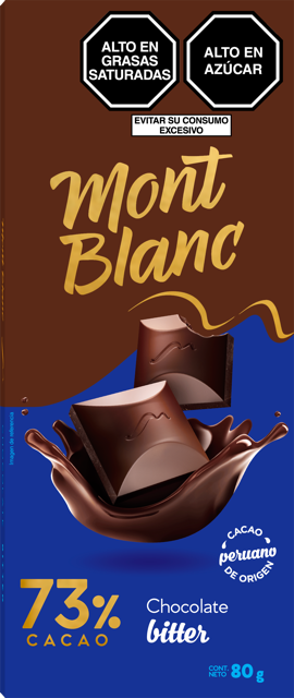 Chocolate Bitter 73% Montblanc