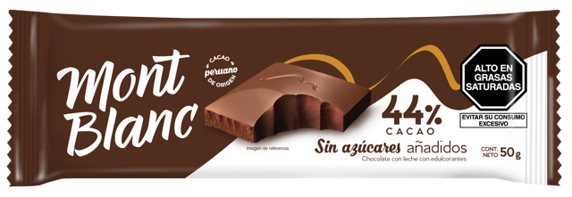 Chocolate sin Azúcar Añadido 44% Montblanc