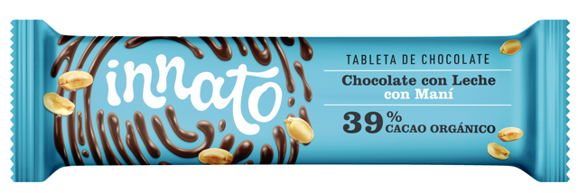 Chocolate con Maní 39% Innato