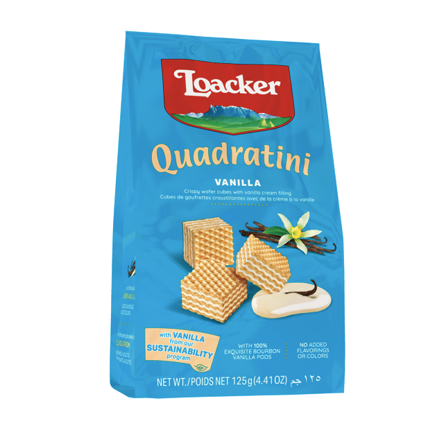 Wafer Loacker Quadratini Vainilla