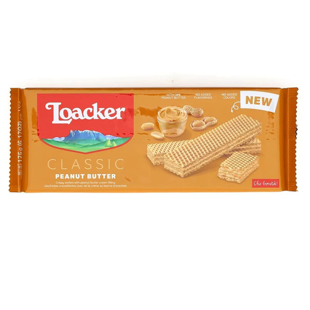 Wafer Loacker Classic Peanut Butter