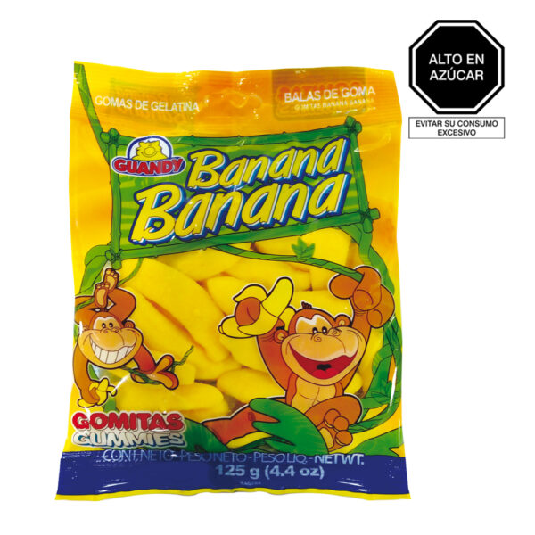 Guandy Gomas Banana x 125 gr.