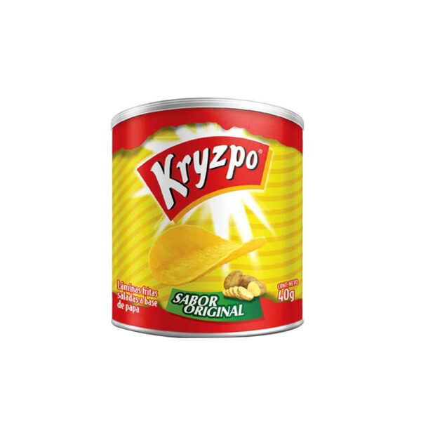 1050149 Snacks Kryzpo Crema de Cebolla x 37 gr. Display 6 unidades1050149 Snacks Kryzpo Crema de Cebolla x 37 gr. Display 6 unidades