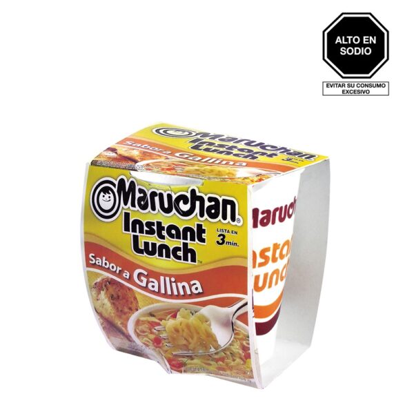 041789001802 Maruchan de Gallina x 64 gr. Caja x 12 unidades