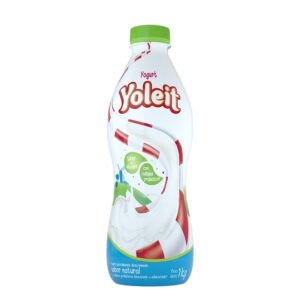 Yoleit Yogurt Natural - Botella x 1kg Pot. x 6 unid.